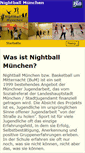 Mobile Screenshot of nightball-muenchen.de